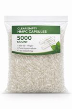 Vegan HPMC Empty Capsules Size 00