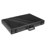 Card Show Display Case Tabletop Showcase Aluminum Holder Portable Storage Box