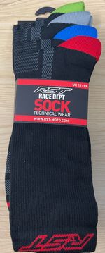 RST 3086 Race Dept Socks 4 Pack Motorcycle Stop Bacteria Technology