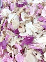  Biodegradable WEDDING CONFETTI Pink Rose Gold Ivory Dried FLUTTERFALL Petals