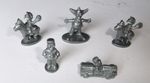 Monopoly SET OF 5 METAL DISNEY / SIMPSON  MONOPOLY/ CLUEDO Tokens