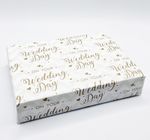 2 Sheets On Your Wedding Day Mr & Mrs Just Married Couple Wrapping Paper (P-W156