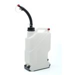 RISK RACING EZ3 3 Gallon Gas can Utility jug Hose Bender spout and Floor Mount