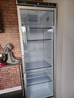 Professional Upright Glass Door Fridge