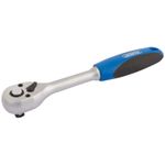 Draper 3/8" Square Drive 72 Tooth Reversible Soft Grip Ratchets - 16428