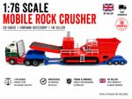 1:76 Mobile Rock Crusher | OO Gauge Quarry Machine | Construction Site Diorama