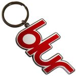 Blur Band Logo Keychain One Size