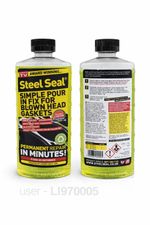 Steel Seal Head Gasket Fix Repair Liquid Pour In Solution No Strip Engine