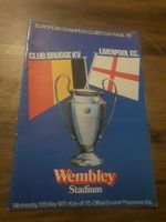 1978 European Cup Final Programme Club Brugge v Liverpool, Wembley 10th May