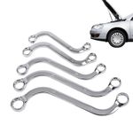 5 Pcs/Set S-Shape Wrench Set 10mm to 19mm S-Style Wrench Set for Car Repair Shop