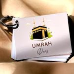 Umrah Dua Cards WITH FREE Lanyard ! 
