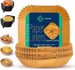 Air Fryer Liners 100 Pcs - 7.9 Inch Square Food-Grade Disposable Paper Oil-Free