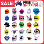 Motorcycle Helmet Full Cover Novelty Cartoon Character Fluffy Xmas Gift-One Size