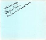 Angela Smith Production Unit Manager in Doctor Who Signed Album Page Autographed