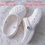 New Kids Classic CrocsSandals Clogs Lightweight Slipper Holiday Beach Slip Shoes