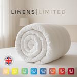 Luxury Soft Duvet Siliconised Hollowfibre Anti Allergy Machine Washable UK