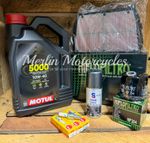 TRIUMPH TIGER 800 2011-2020 MOTUL 5000 SERVICE KIT INC SUMP WASHER