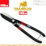 HILKA 10" 250mm Tin Snips DIY Cutting Sheets Metal Leather Plastic UK FREE P&P