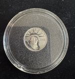 🌟 2001 $10 American Eagle 1/10 oz .9995 Platinum Statue of Liberty Coin