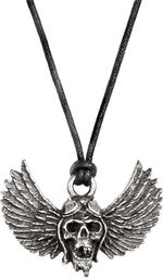 Alchemy Rocks Airbourne Winged Skull Pendant -Brand New