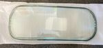 Toyota 02-8FDF20  cab window panel plexi-glass. 370mm x 46mm x 22mm.