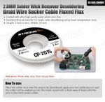 Solder Wick 2.0mm 1.5M Desoldering Braid Solder Remover Wick Wire Repair Tool UK