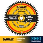 DeWalt DT1670 ELITE EXTREME Cordless Mitre Saw Blade For DCS365 184 x 16mm x 60T