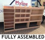 Vauxhall Movano Van Shelving Racking MWB L2 Plywood System Case Storage Unit