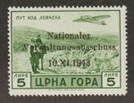 1943 Montenegro Sc# 3NC4 Germany Occupation air mail MNH Est$35.00