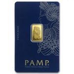 PAMP Suisse Lady Fortuna 999.9 Fine Gold Bar 2.5g Sealed Minted Bullion