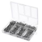 450Pcs T Pins, Stainless Steel T-Pins for Home, Office, Silver