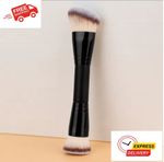 Dual-Ended Makeup Brush for Face Foundation Contour Blush & Powder