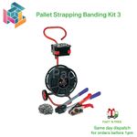 Safeguard Heavy Duty Pallet Strapping Banding Kit 3 - 1000m Coil!
