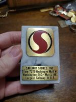 Vintage Safeway Stores Washington DC Paperweight