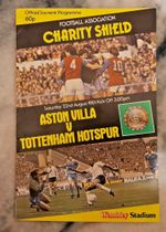 Aston Villa v Tottenham Hotspur Charity Shield 1981 Programme 22/8/81
