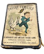 Antique Cheery Families A Favourite & Amusing Round Card Game De La Rue & Co Ltd