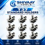 Set Of 9 Pcs T37 Quick Change Tool Post Holder 12mm Fits Myford Super 7 Lathe