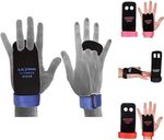 Crossfit Leather Grips Gymnastic Palm Protectors Hand Guards Gym Gloves Pull up