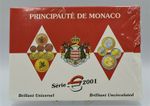 Monaco 2001 -  BU Euro Coinset