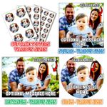 YOUR OWN EDIBLE PHOTO CUSTOM CAKE/CUPCAKE TOPPER PERSONALISED IMAGE WAFER ICING