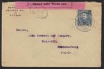 PORTUGAL 1900 LOURENCO MARQUES TO JOHANNESBURG TRANSVAAL CENSORED COVER "OPENED