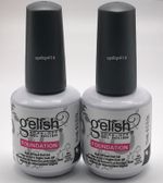 Gelish Foundation Nail Gel Polish x 2 - UV LED Soak Off - Gelish Base Coat - UK!