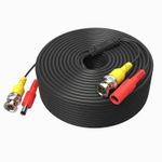 5M 10M 15M-50M BNC DC Power Video Lead CCTV Security Camera DVR Extension Cable