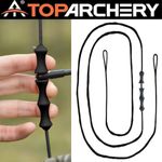 43"~70" Bow String +Finger Guard Archery Bow String for Recurve/Long Bow Hunting