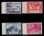 Hong Kong 1949 UPU never hinged mint, MNH  SG 173-6 cat £50
