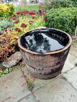 WATER TIGHT OAK BARREL WITH LINER 50CM TALL