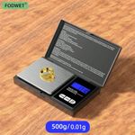 0.01G-500G DIGITAL WEIGHING SCALES POCKET GRAMS SMALL KITCHEN GOLD JEWELLERY