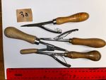 (30) Rug Tools SPRING HOOKS mat making primitive proddy hooky clippy