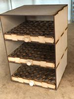 3 Drawer Paint Cabinet Vallejo /AP / GW 