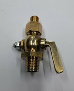 NEW VILLIERS STATIONARY ENGINE BRASS PETROL FUEL TAP 1/8"-1/4" BSP 30006